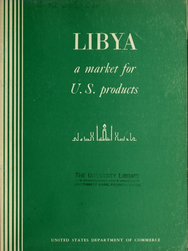 Cover for Libya