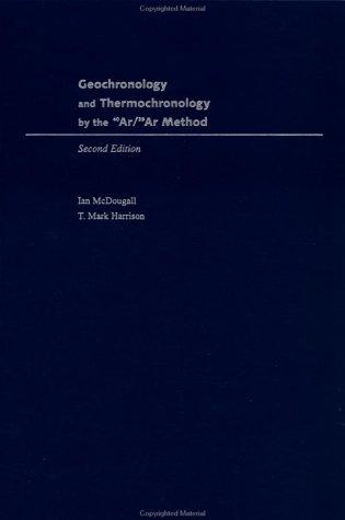 Cover for Geochronology and thermochronology by the ⁴⁰Ar/³⁹Ar method