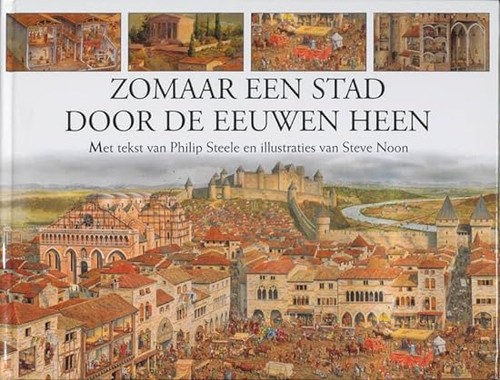 Cover for Zomaar een stad door de eeuwen heen