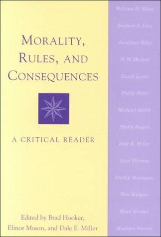 Cover for Morality, Rules, and Consequences
