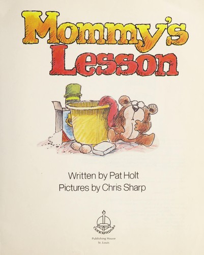 Cover for Mommy's lesson