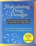 Cover for Student workbook to accompany Calculating drug dosages