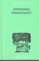 Cover for Appraising Personality
