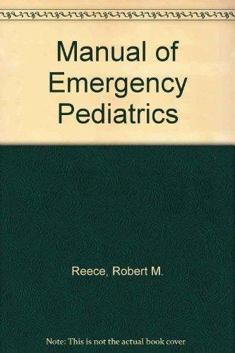 Cover for Manual of emergency pediatrics