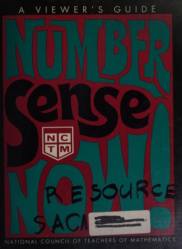 Cover for Number sense now!