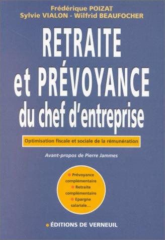 Cover for Retraite et prévoyance du chef d'entreprise