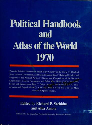 Cover for Political handbook and atlas of the world, 1970