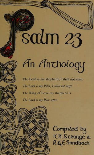 Cover for Psalm twenty-three