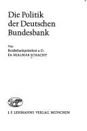 Cover for Die Politik der Deutschen Bundesbank.