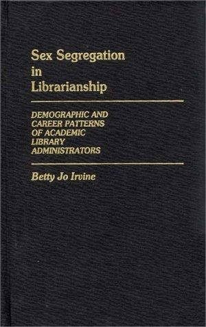 Cover for Sex segregation in librarianship