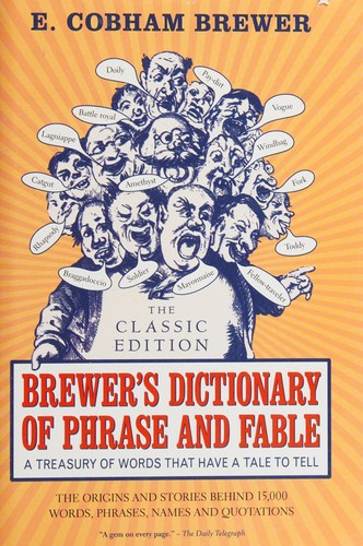 Cover for Brewer's Dictionary of Phrase and Fable