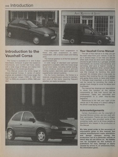 Cover for Vauxhall/Opel Corsa Diesel