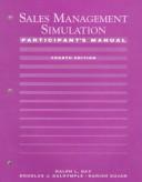 Cover for Sales management simulation