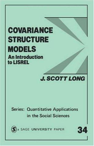 Cover for Covariance structure models