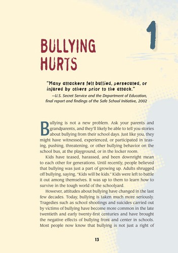 Cover for Dealing with bullying