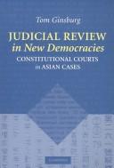 Cover for Judicial Review in New Democracies