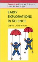 Cover for Early explorations in science