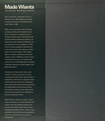 Cover for Made Wianta