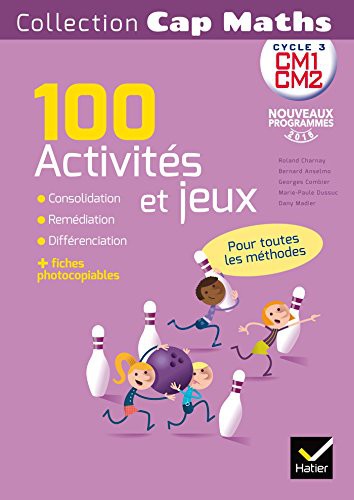 Cover for CAP Maths CM Éd. 2017 - Activités et jeux mathématiques - fiches photocopiables