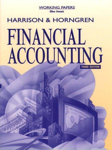 Cover for Financial Accounting