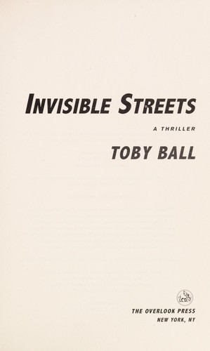 Cover for Invisible Streets