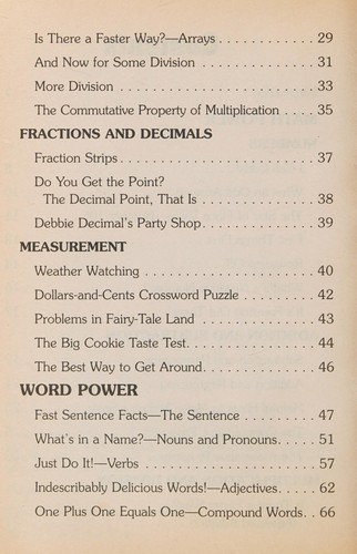 Cover for Math & word power 2000