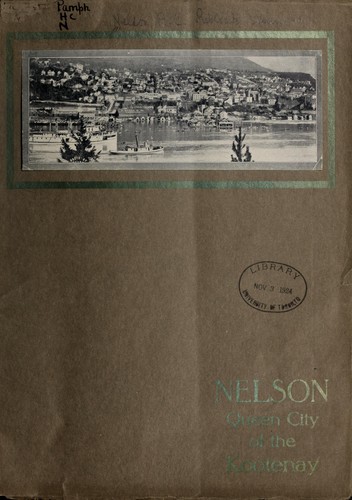 Cover for Nelson