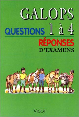 Cover for Galops 1 à 4. Questions /réponses d'examens