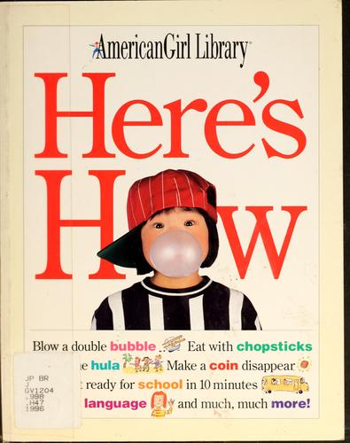 Cover for Here's how