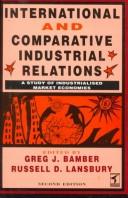 Cover for International and Comparative Industrial Relations