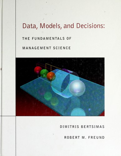 Cover for Data, models, and decisions : the fundamentals of management science