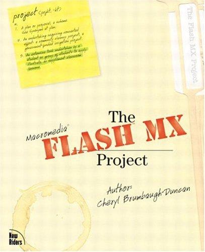 Cover for The Flash MX Project