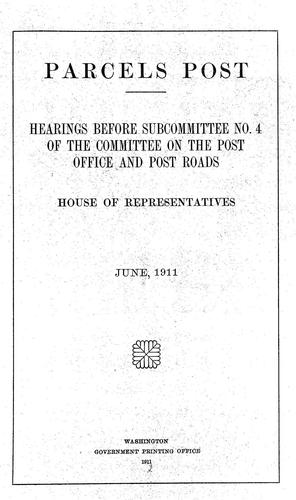 Cover for Parcels post