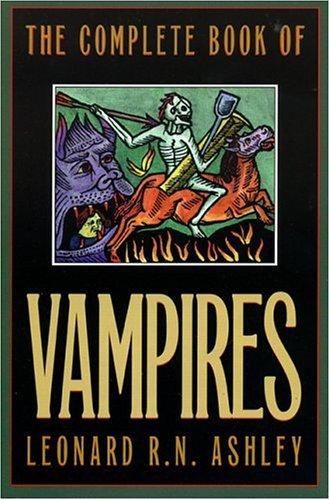 Cover for The complete book of vampires