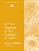 Cover for The Special Data Dissemination Standard 2006
