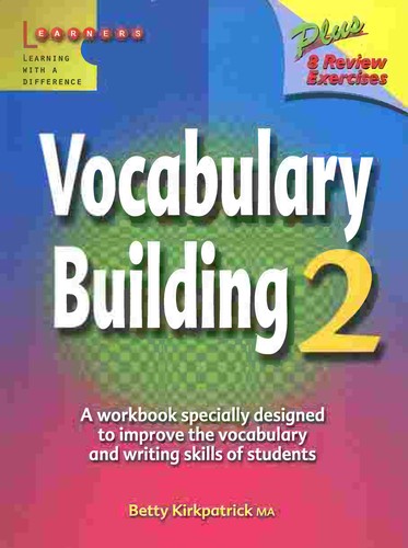 Cover for Vocabulary building