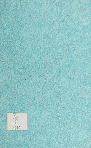 Cover for Culture and ethnology