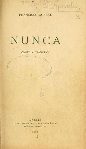 Cover for Nunca