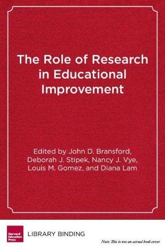 Cover for Role of Research in Educational Improvement