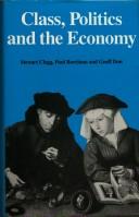 Cover for Class, politics and the economy