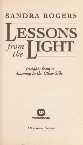 Cover for Lessons from the light