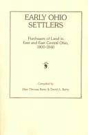 Cover for (482) Early Ohio Settlers