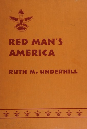 Cover for Red Man's America
