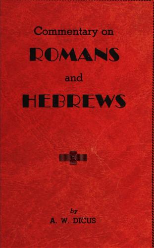 Cover for Commentary on Romans and Hebrews