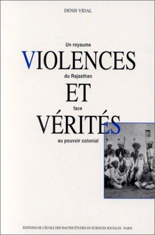 Cover for Violences et vérités