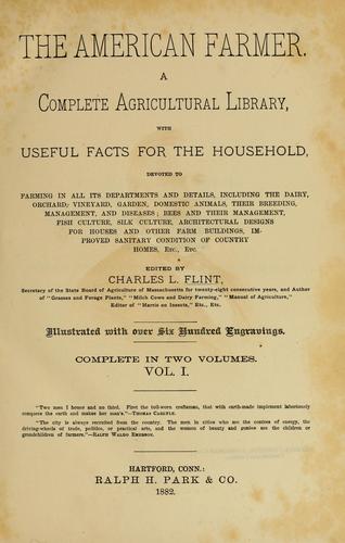 Cover for The American farmer