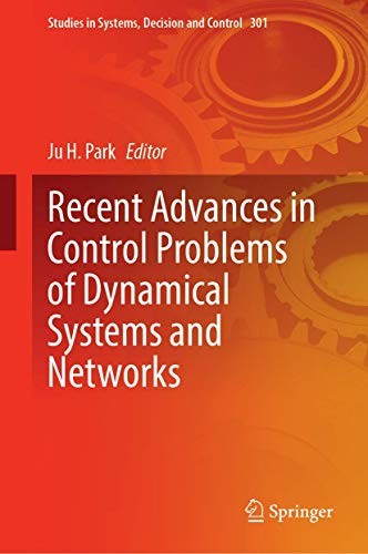 Cover for Recent Advances in Control Problems of Dynamical Systems and Networks