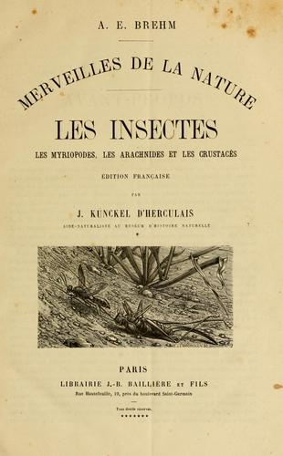 Cover for Merveilles de la nature