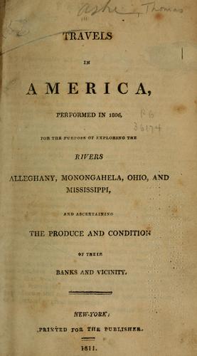 Cover for Travels in America