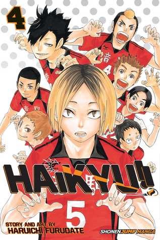 Cover for Haikyu!!, Vol. 4 (ハイキュー!! / Haikyū!! #4)